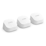 Eero 6+ mesh WiFi system, 3 mesh routers (white)