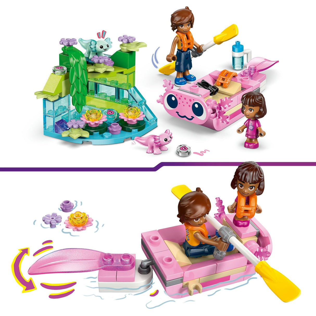Lego friends 42861 axolotl seikkailu