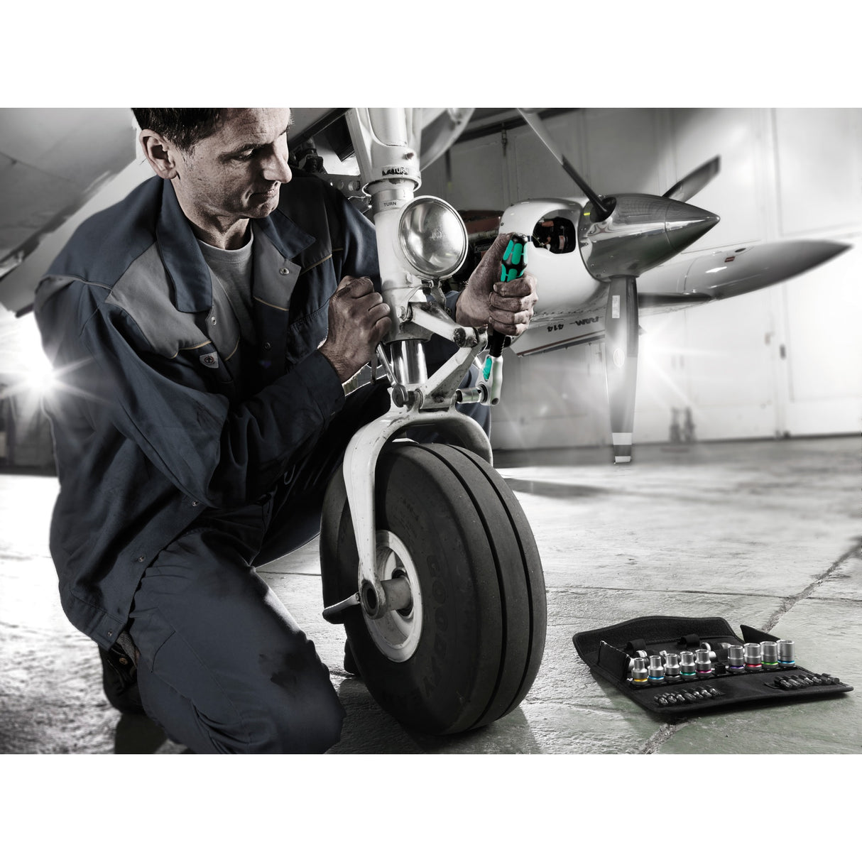 WAA 8100 SA All-in Zyklop Speed-Ratelset, 42 pezzi