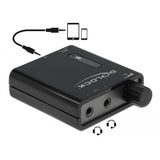Delock portable stereo headphone amplifier (black)