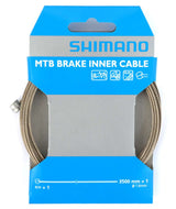 Shimano mtb tandem stainless steel sus brake inner cable 1.6mm x 3500mm