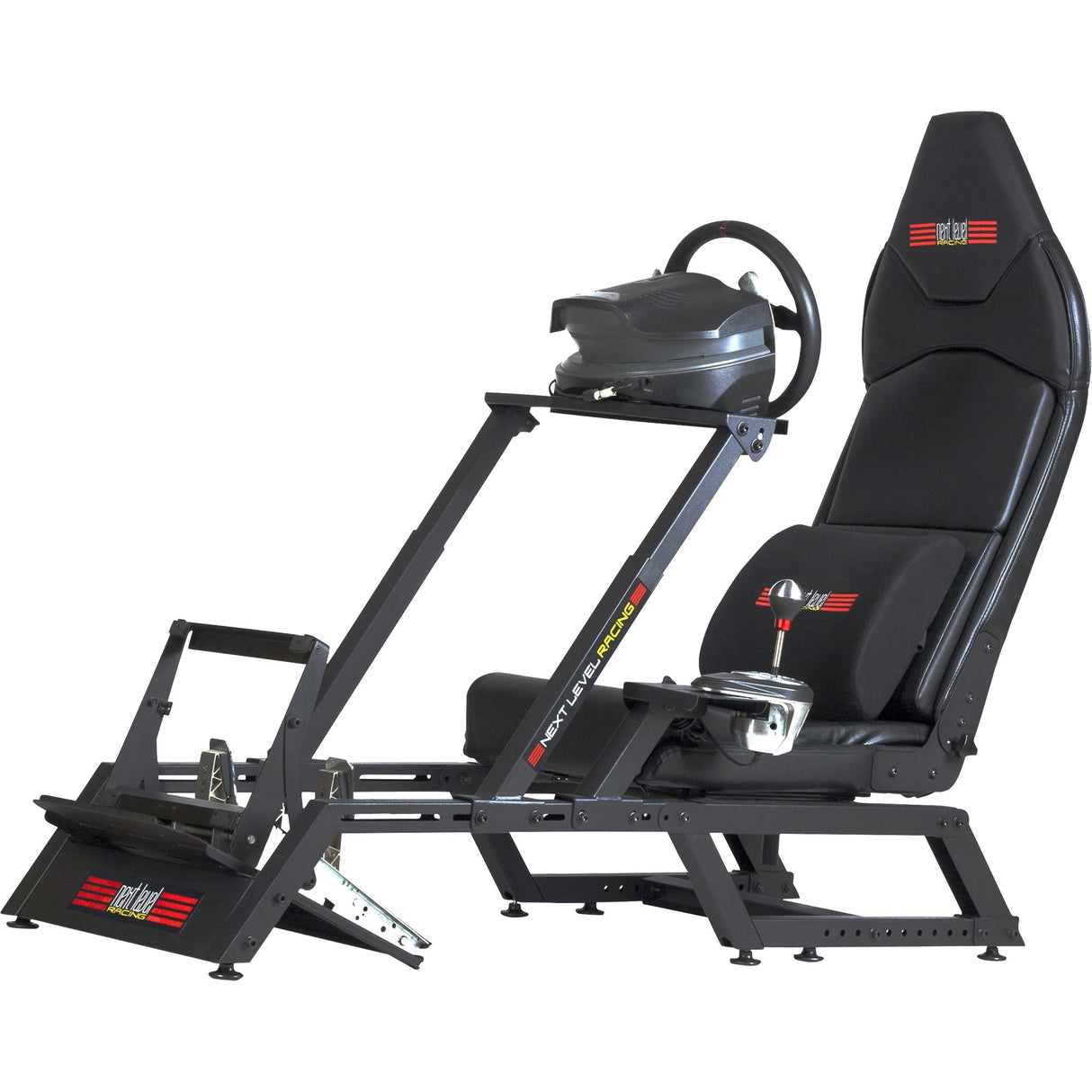 Next Level Racing F-GT Formula and GT Simulator Cockpit Racing Simulator (Black (Matte))