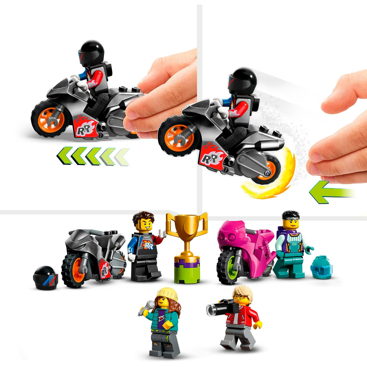 Lego City - Giocattolo da costruzione sfida acrobatica definitiva (60361)