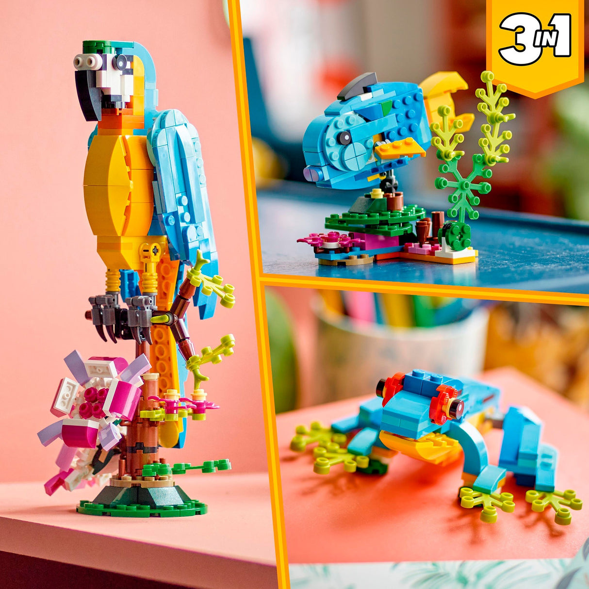 Lego Creator 31136 Expotesch Papagei