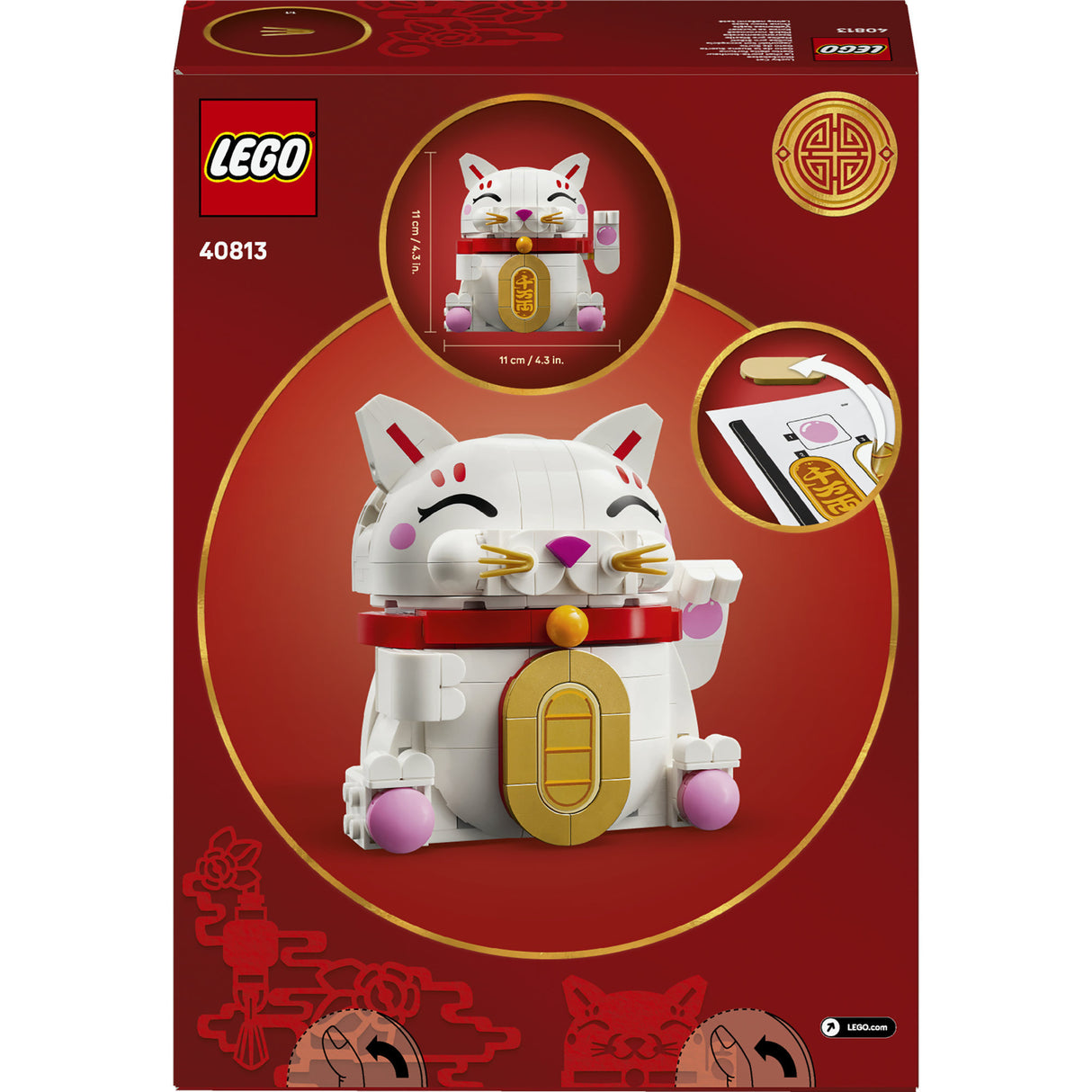 Lego 40813 gato sortudo