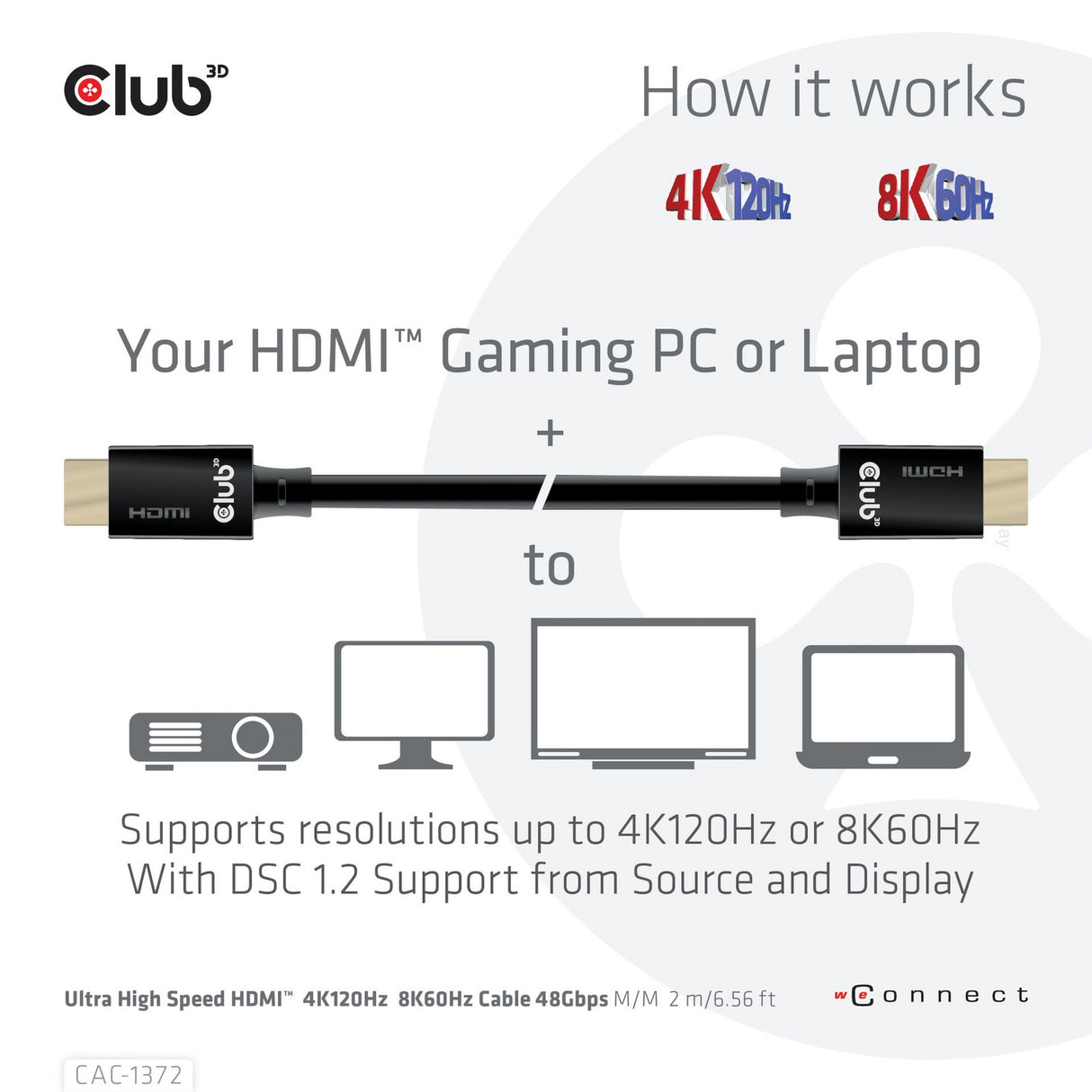 Club 3D Ultra High Speed ​​HDMI