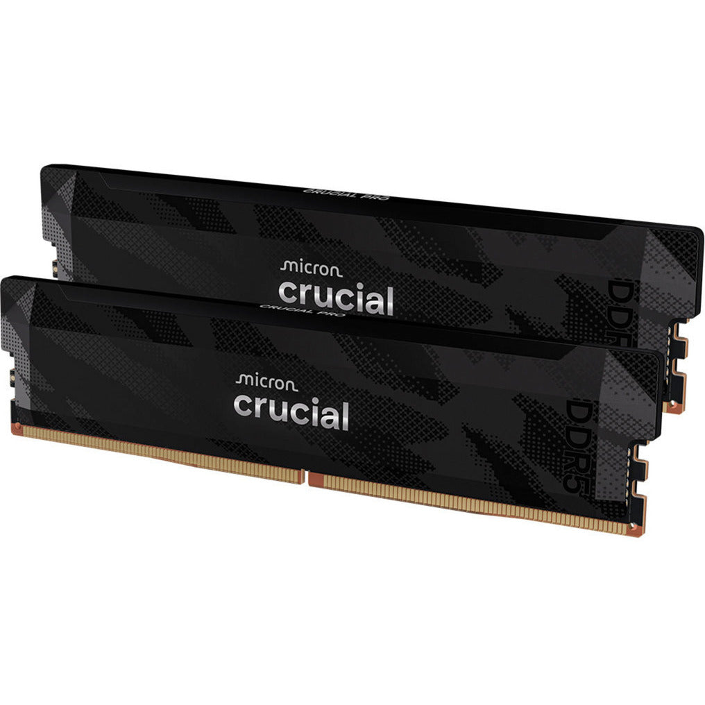 Crucial 32 GB DDR5-6400 (2x 16 GB) Dual-Kit RAM (Black, Pro, XMP 3.0, AMD EXPO)