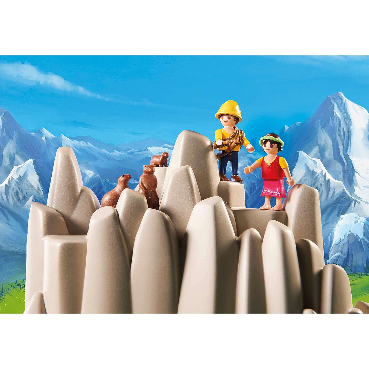 Playmobil 70254 Heidi, Klara e Peter al lago