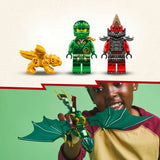 Lego 71829 ninjago lloyds zelený lesní drak | 2 ks
