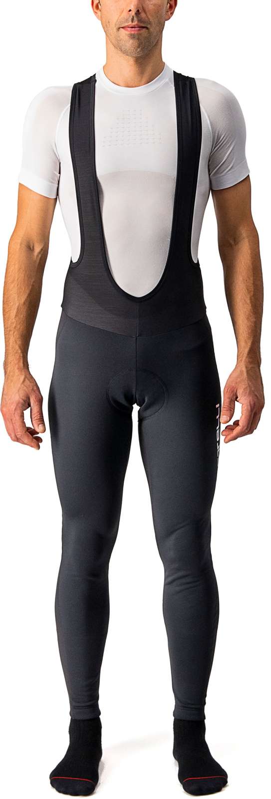 Castelli entrata wind - bib tights with pad