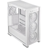 Asus TUF Gaming GT302 ARGB Midi Tower Case (White | 2x USB-A | 1x USB-C | RGB | Tempered Glass)