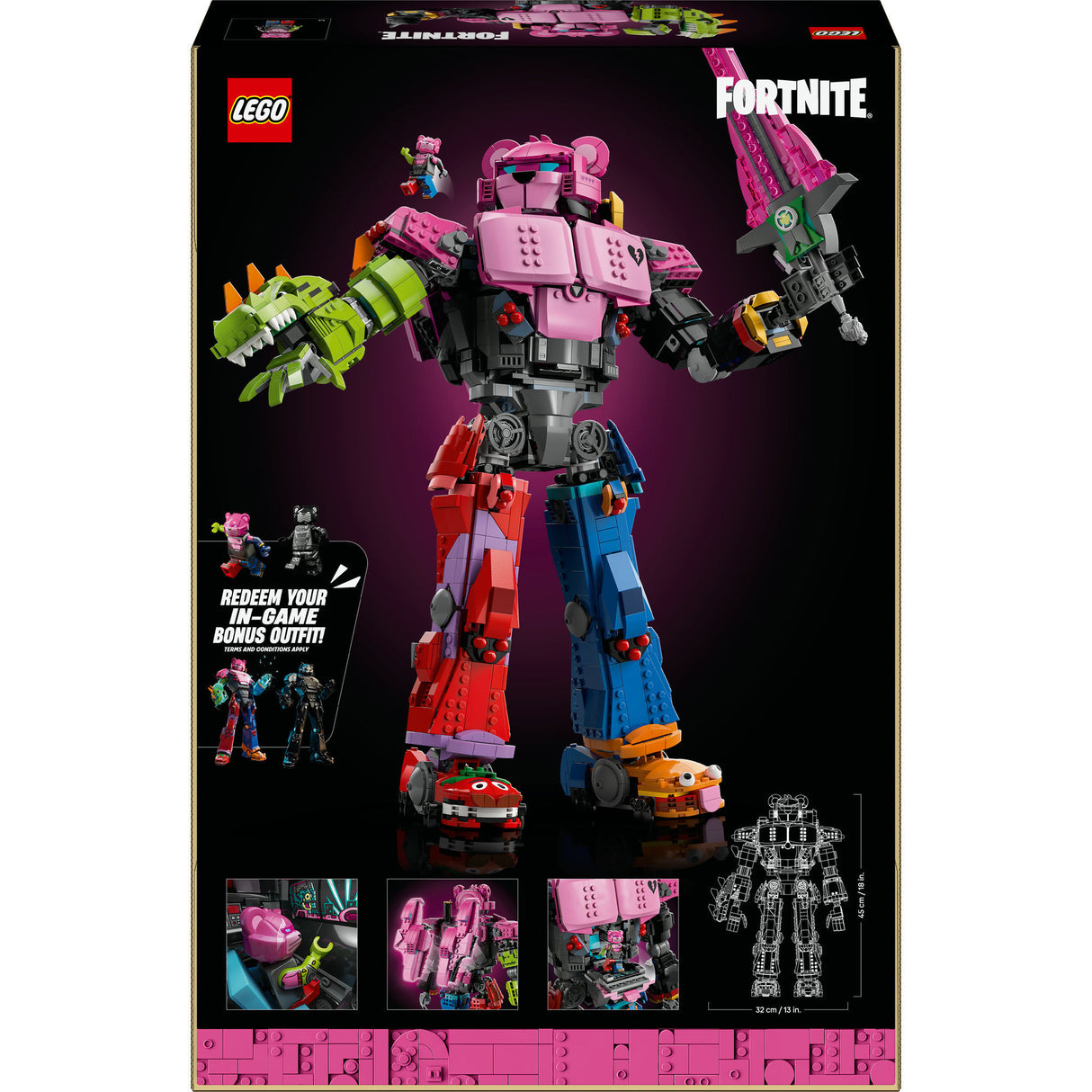 Lego 77078 fortnite mech csapatvezető