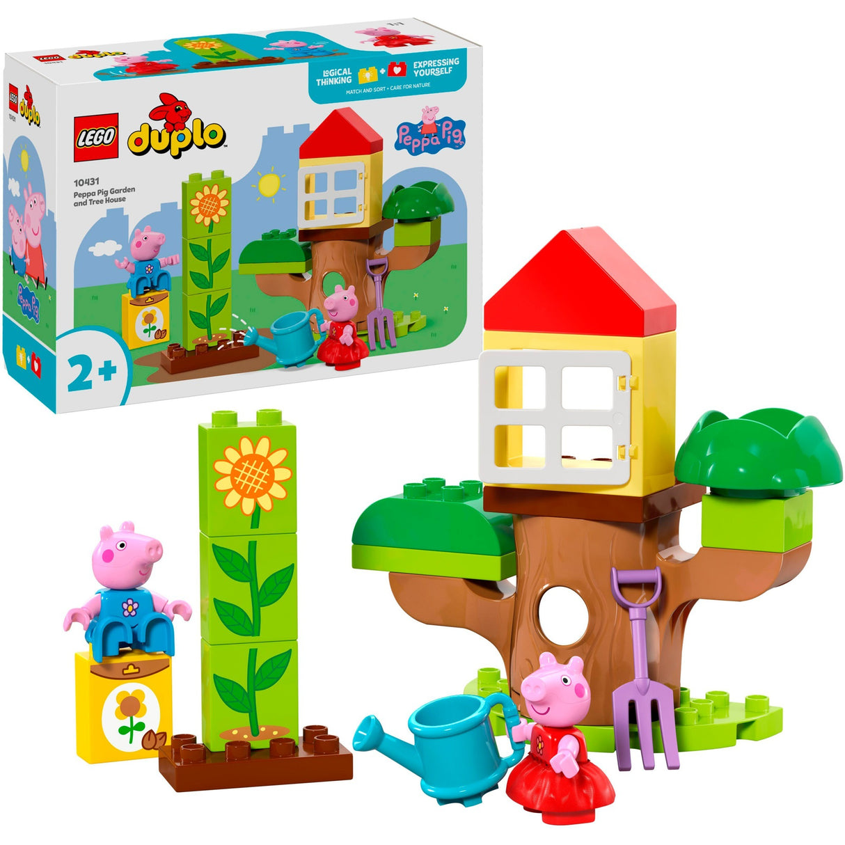 LEGO DULO 10431 Peppa Big Garden in Treehouse