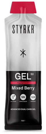 Styrkr gel50 dual-carb energie gel