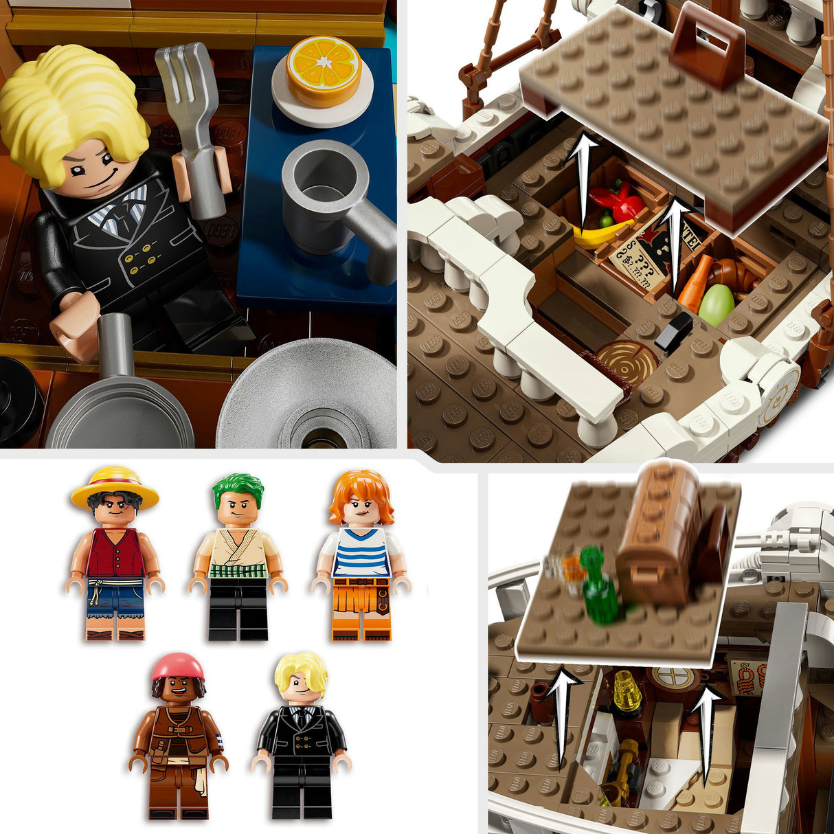Lego eent Stéck 75639 d'Pirate Schëff geet glécklech
