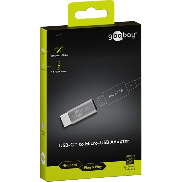 Goobay USB-C till mikro-USB-adapter