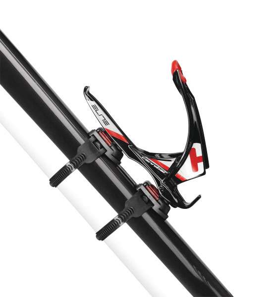 Elite universal mounting vip for bottle cage