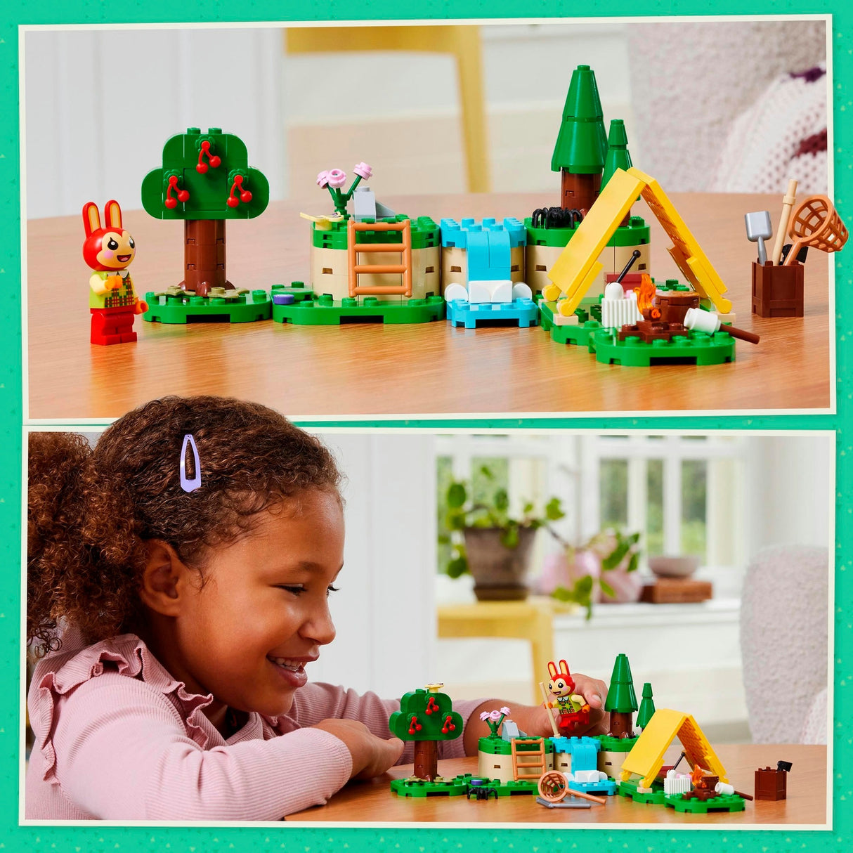 LEGO Animal Crossing 77047 Camping com Bunnie