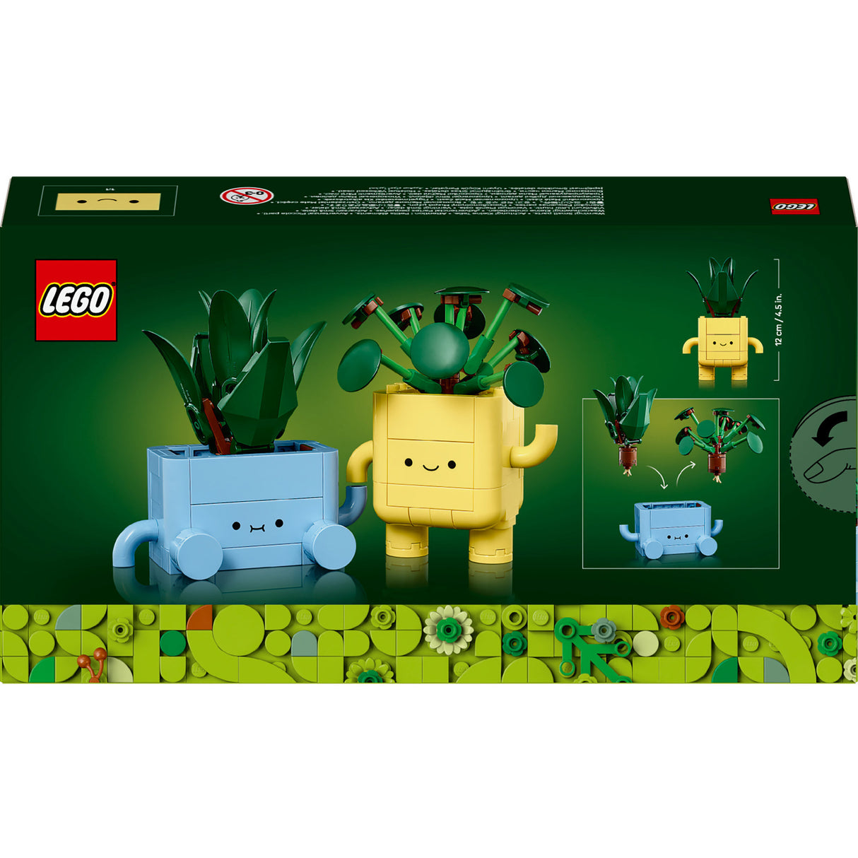 Lego botánicos 10349 plantas alegres