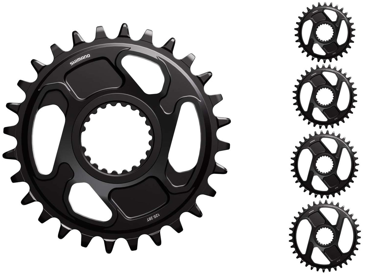 Shimano chainring deore xt sm-crm86 . shim.chainring xt crm86 28z direct m8200 12 1