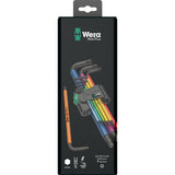 Wera inbussleutelset 950 9 hex-plus multicolour 1 sb (9-delig, 1.5mm tot 10mm)