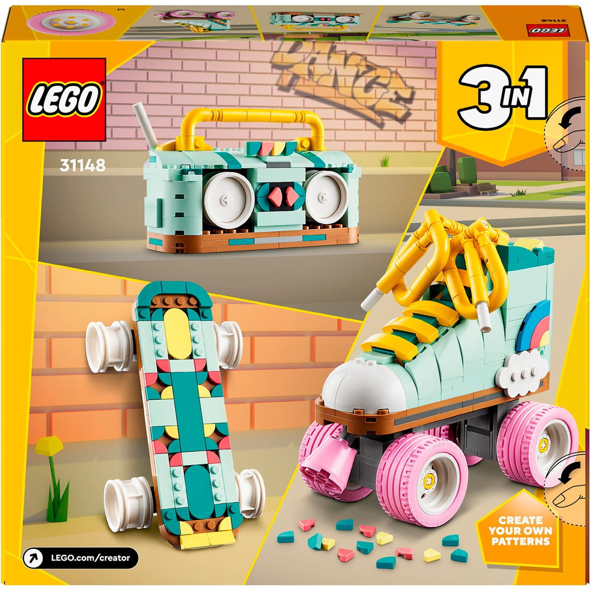 Creatore LEGO LEGO 31148 Skate a rullo retrò