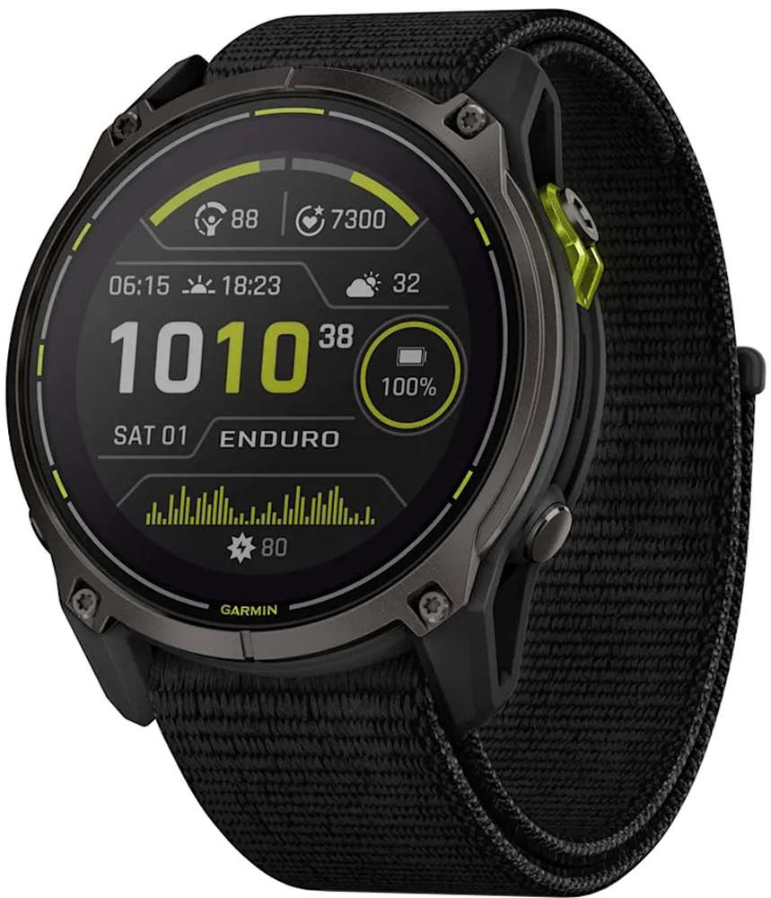 Garmin enduro™ 3 sapphire solar - gps multisport smartwatch