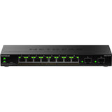 Netgear GS310TPv2 Switch (Black, 55W PoE Budget)
