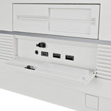 Silverstone FLP01 HTPC korpusas (kreminis | 2x USB-A | 1x USB-C)