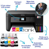 Epson EcoTank ET-2850 A4 Multifunction Wi-Fi Printer with Ink Tank All-in-One Inkjet Printer (Black, Scan, Copy, Wi-Fi, Up to 3 Years Ink Included)