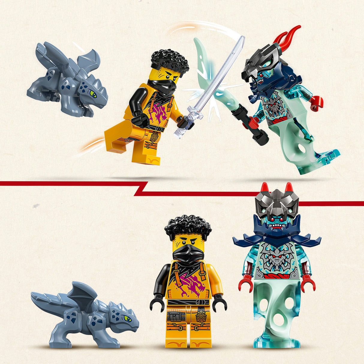 Lego Ninjago 71839 Mech bojowy Arina Spinjitzu