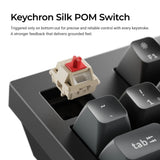 Keychron q5 ultra-m3 8k wireless custom mechanical keyboard (zwart, us lay-out (qwerty), silk pom banana, 96%, rgb, hot swap, 8k, 2.4 ghz | bluetooth 5.2 | usb-c)