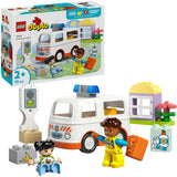 Lego Duplo Town 10447 ambulans med förare