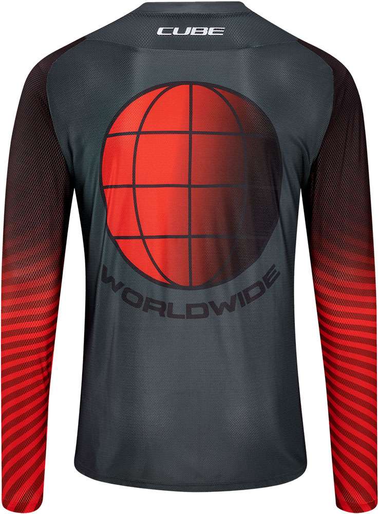 Cube vertex round neck - mtb long sleeve jersey