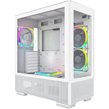 Montech Sky Two Midi Tower Case (White | 2x USB-A | 1x USB-C | Window)