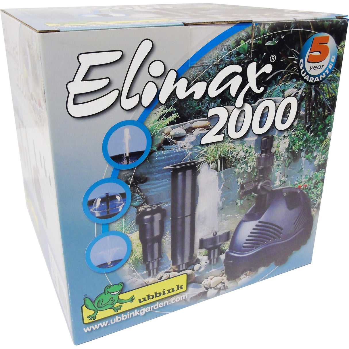Ubbink elimax 2000 springvand pumpe