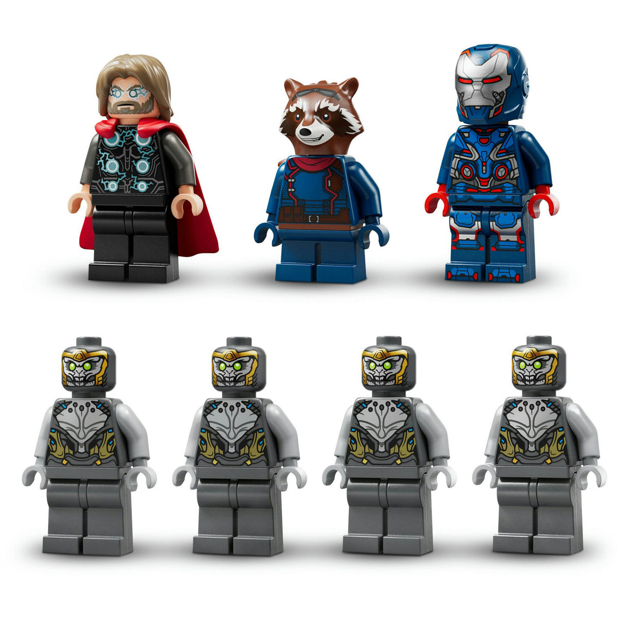 Lego Super Heroes Marvel 76322 Avengers Endgame Thor contro Chitauri