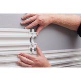 Stanley track wall - connector, 4 stuks koppeling