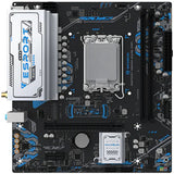 Maxsun ms-esport-h810m gank wifi socket 1851 moederbord (zwart, gb-lan, wlan, bt, sound, µatx)
