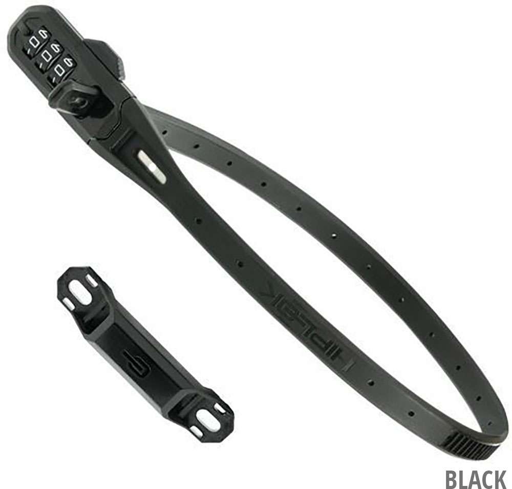 Hiplok z lok combo cable tie lock with steel core and combination lock