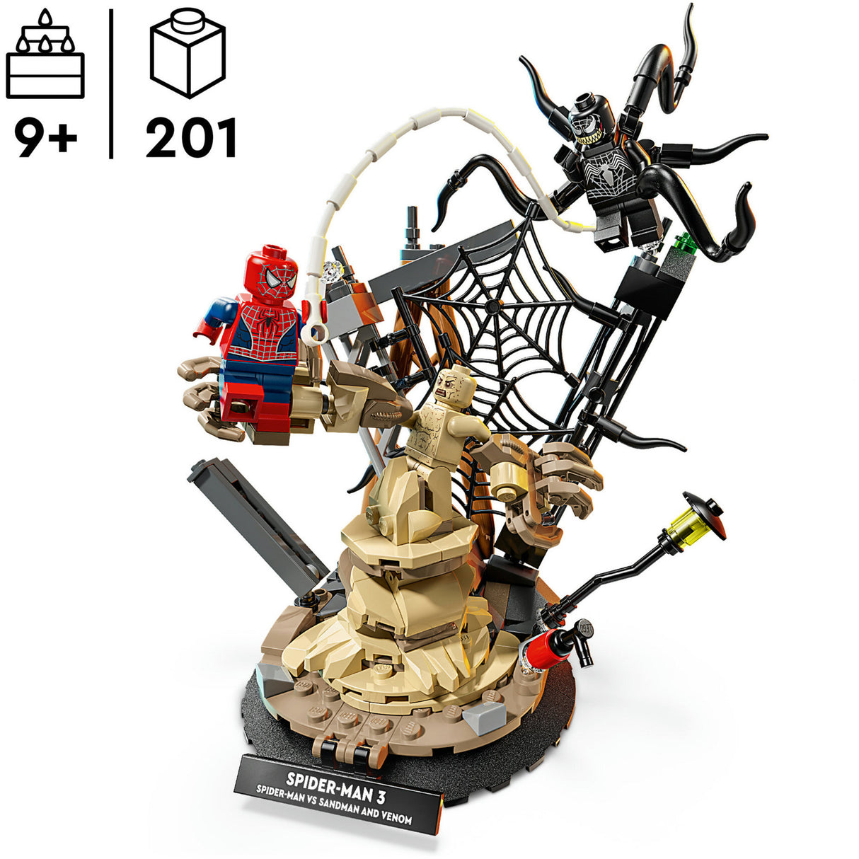 Lego 76334 Super Heroes Marvel Ultimate Battle: Homem-Aranha vs.