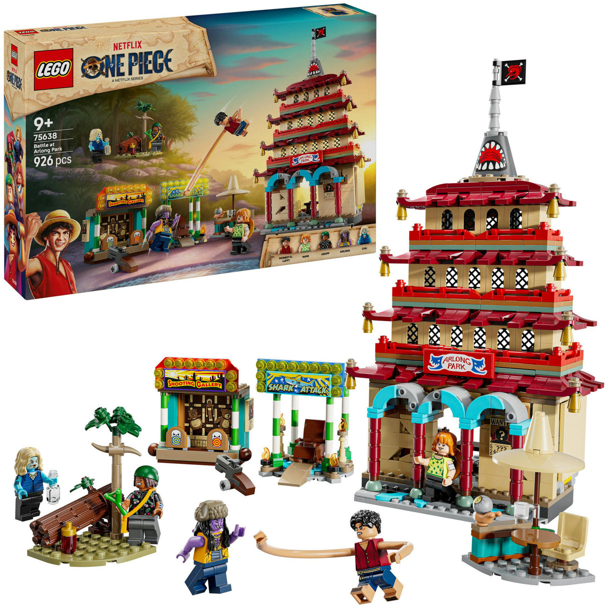 Lego jeden kus 75638 bitva v parku Arlong