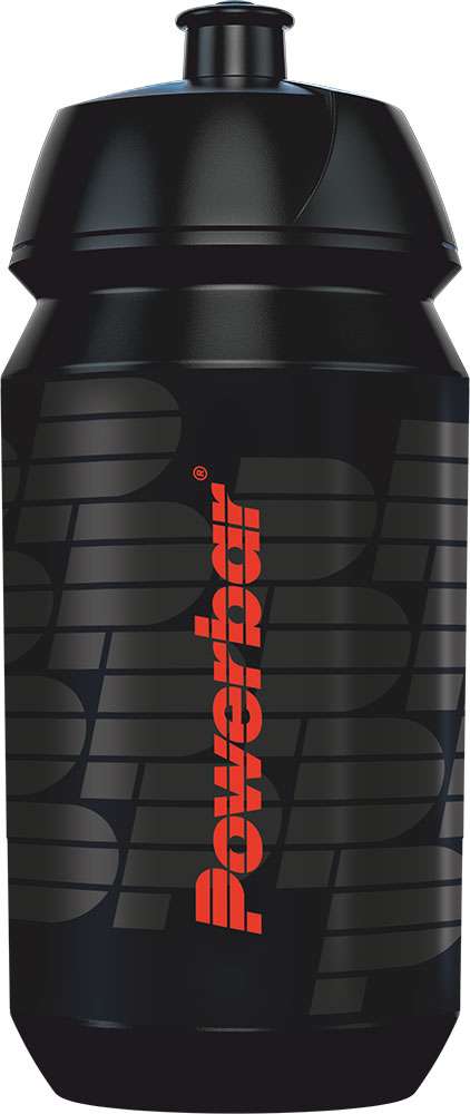 Powerbar black line drink bottle - 0.50l - black