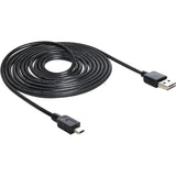 Delock Easy-USB-A 2.0 Männchen> Mini USB-B 2.0 Männlich