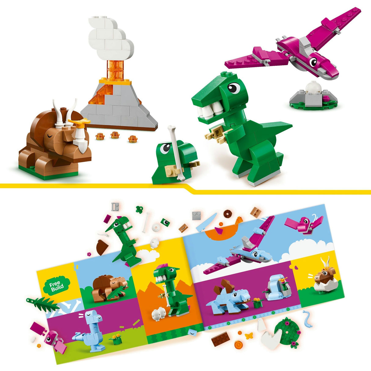 Lego classic 11041 ustvarjalni dinozavri