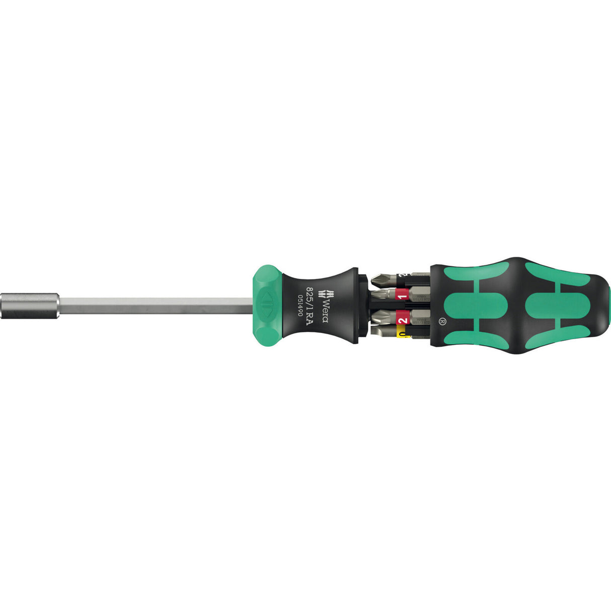 Wera kraftform compact 27 ra 1 6-osaisella teräsarjalla