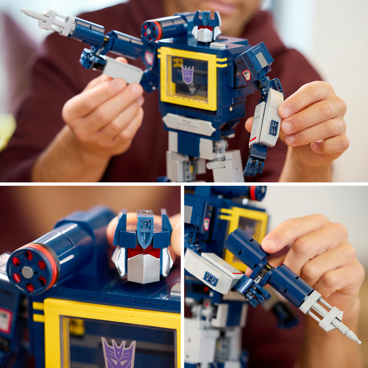 Lego Icons 10358 Trasformatori Onda Sonora