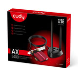 Cudy AX5400 Wi-Fi 6E Bluetooth 5.3 PCI-E Adapter