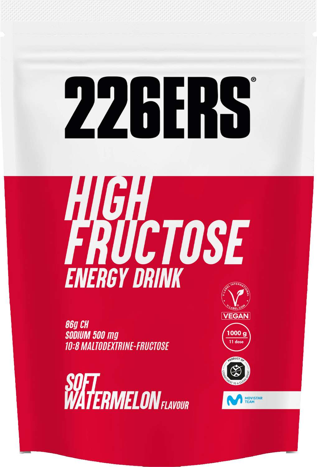 226ers high fructose energy drink 1kg