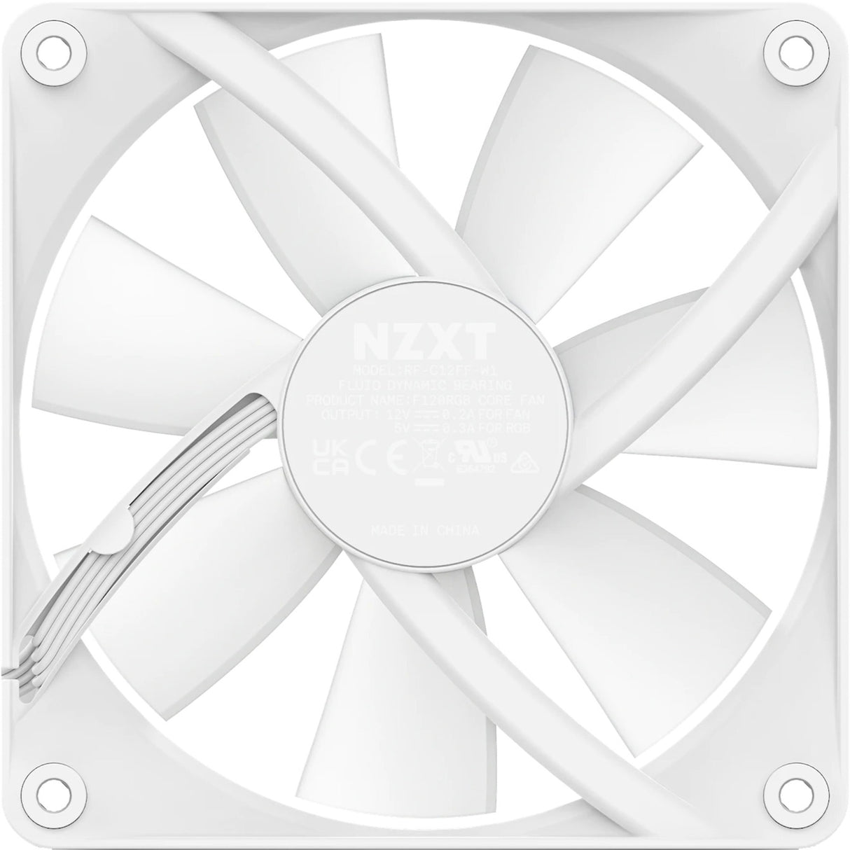 NZXT F120 RGB yksiytiminen